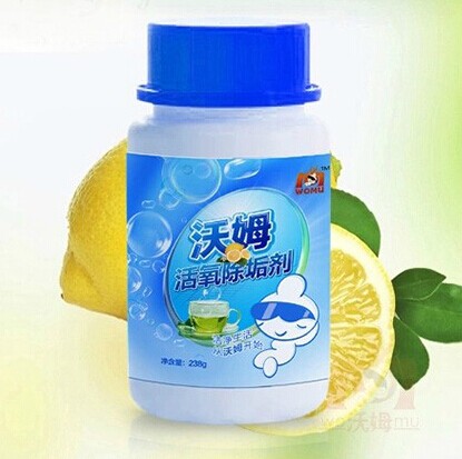 采用100%纯天然食品级柠檬酸 活氧除垢剂/水垢清除剂-瓶装238g