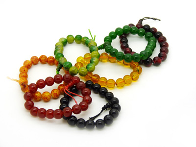 玉石手链 宝石手链 仿玛瑙手链 玉石手链手饰 -玉石手链大号C1-1-3