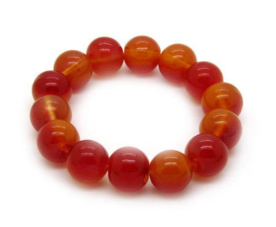 水晶玉石男女士手链 玛瑙情侣手串 开运水晶佛珠 -玛瑙珠手链14号