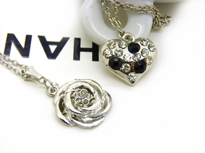 原价3.55特价时尚女项链 首饰品锁骨韩国时尚配饰银饰 礼物送女友-合金项链C6-1-3