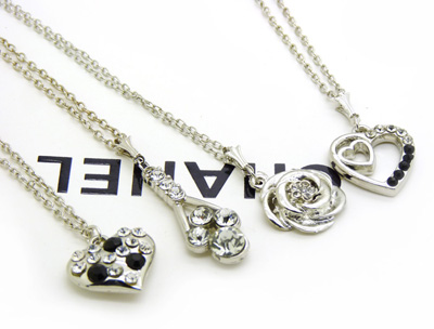 原价3.55特价时尚女项链 首饰品锁骨韩国时尚配饰银饰 礼物送女友-合金项链B5-2-5