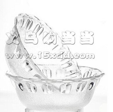 特价透明玻璃碗冰激凌碗沙拉碗果酱碗冰粥碗甜品碗米饭碗磨砂碗-5寸摩洛哥玻璃碗----B20-1-1