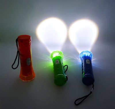强光手电筒 迷你小电筒工程环保塑料电筒 -LED小手电826