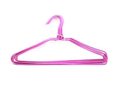 多用衣架 寝塑晾衣架 居家晒衣架 -金属寝塑衣架333-6(衣架333-6)