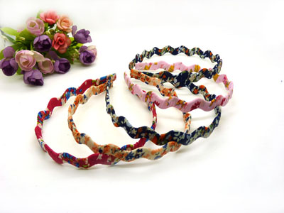 新款韩国钢卡超美绕线波浪发箍发卡 清新碎花波浪头箍发饰头饰C4-1-3