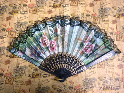 中国风古典随身携带折叠扇子 夏日必备清凉风扇-----13号