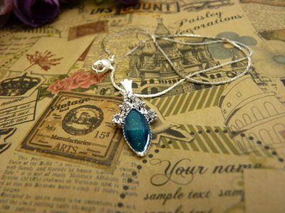 项链女韩版时尚锁骨水晶甜美吊坠首饰品配饰装饰女生B4-1-3