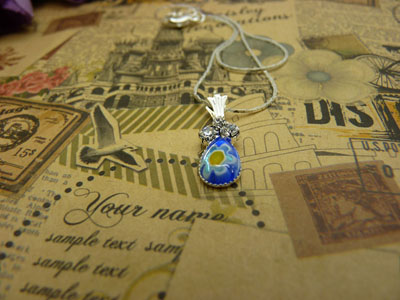 项链女韩版时尚锁骨水晶甜美吊坠首饰品配饰装饰女生B4-1-3