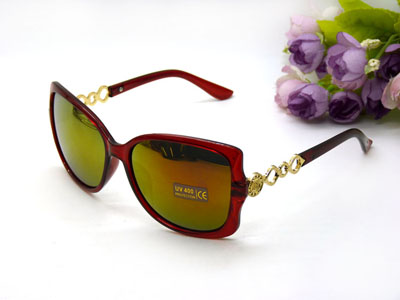 彩膜冰蓝太阳镜男士彩色超轻水银反光眼镜墨镜女士潮蛤蟆驾驶镜-0125-109号A31-3-4