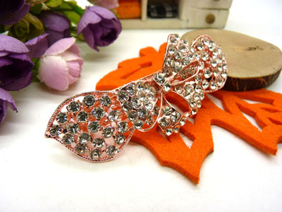 韩国水晶饰品盘发必备头饰发饰 横夹弹簧夹顶夹百搭发卡发夹-12号六C5-2-3