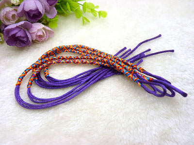 端午节五彩绳手链批发 五色线 金刚结款直纹扭纹款 地摊手链多款-2号C5-5-1后