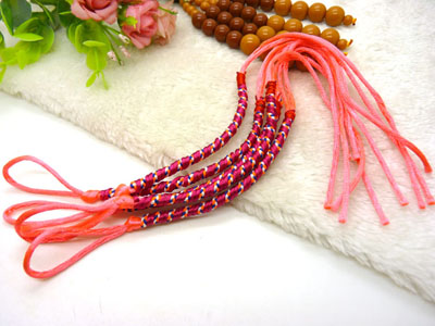 端午节五彩绳手链批发 五色线 金刚结款直纹扭纹款 地摊手链多款-1号C5-5-1后