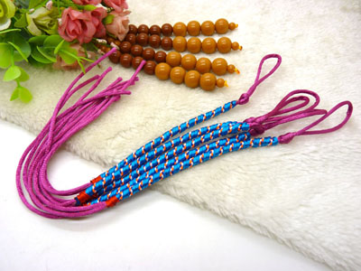 端午节五彩绳手链批发 五色线 金刚结款直纹扭纹款 地摊手链多款-1号C5-5-1后