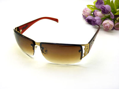 保时捷太阳镜高清偏光镜小脸方形墨镜无框太阳眼镜复古蛤蟆镜男潮-994-43号