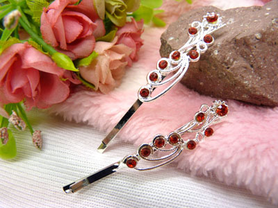 喜芙发饰韩国头饰发饰流行美丽繁花春水发夹对夹边夹刘海夹-10号C4-1-3