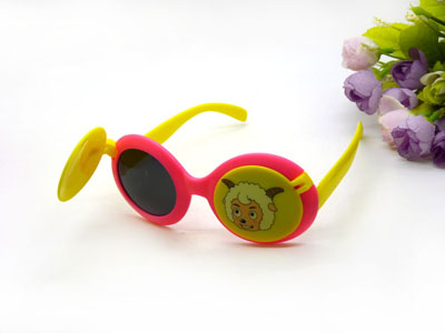 批发儿童眼镜、小孩眼镜、太阳镜、儿童镜型号-翻羊小孩