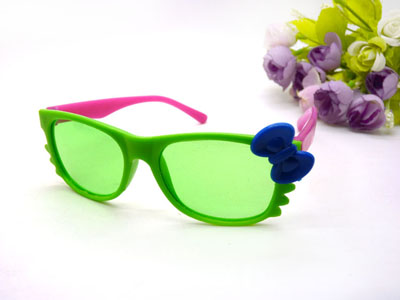 正品爱宝乐儿童偏光太阳镜 男女款小猫咪款卡通偏光眼镜墨镜 -12003小孩