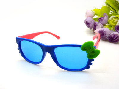 正品爱宝乐儿童偏光太阳镜 男女款小猫咪款卡通偏光眼镜墨镜 -16a01小孩