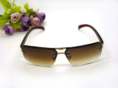 半框太阳镜男士墨镜偏光增晰钓鱼眼镜司机飞行员驾车开车专用黑超-509号A31-2-3-3-4