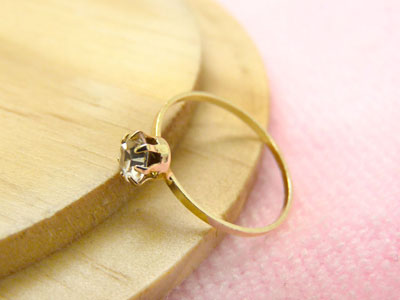 韩国新款水钻波浪时尚百搭戒指套装指环食指关节戒尾戒装饰-(1号)