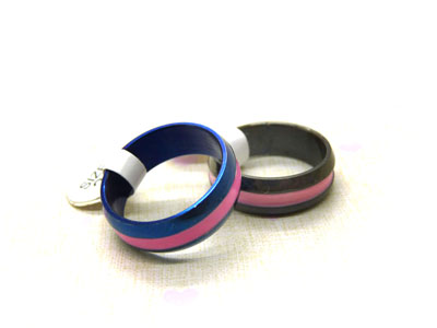 情侣变色戒指女炫彩心动感温魔戒心电图男士指环