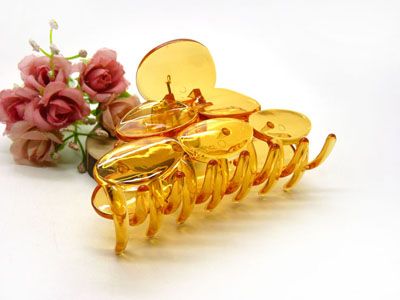 进口塑料大抓夹发饰大爪发夹多齿头夹马尾发夹发饰-9041---六C4-2-6