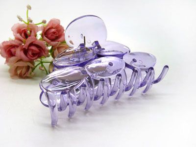 进口塑料大抓夹发饰大爪发夹多齿头夹马尾发夹发饰-9041--六C4-2-6