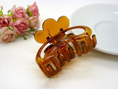 进口塑料大抓夹发饰大爪发夹多齿头夹马尾发夹发饰8105-六C4-2-6