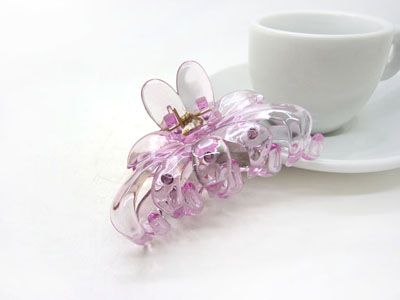 进口塑料大抓夹发饰大爪发夹多齿头夹马尾发夹发饰-9009---六C4-2-6