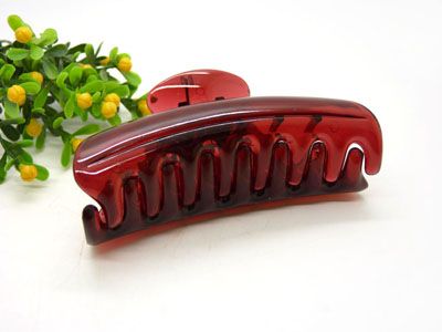 进口塑料大抓夹发饰大爪发夹多齿头夹马尾发夹发饰-9116---六C4-2-6