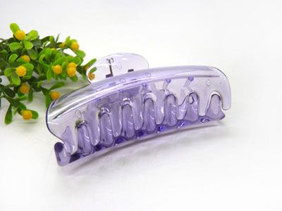 进口塑料大抓夹发饰大爪发夹多齿头夹马尾发夹发饰-9116-六C4-2-6