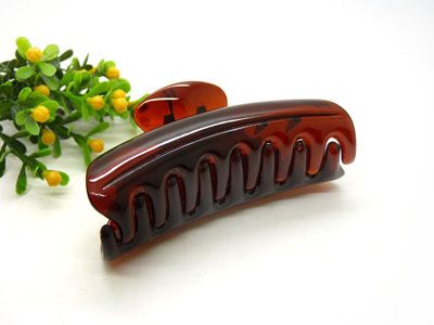 进口塑料大抓夹发饰大爪发夹多齿头夹马尾发夹发饰-9116--六C4-2-6