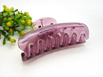 进口塑料大抓夹发饰大爪发夹多齿头夹马尾发夹发饰-9116-六C4-2-6