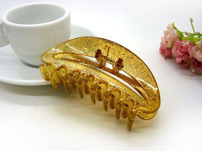 进口塑料大抓夹发饰大爪发夹多齿头夹马尾发夹发饰-9126--六C4-2-6