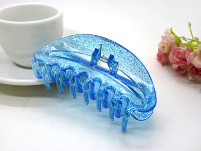 进口塑料大抓夹发饰大爪发夹多齿头夹马尾发夹发饰-9126---六C4-2-6