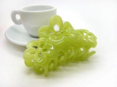 韩版头饰抓夹 摔玫瑰花盘发刘海夹发夹韩国饰品发抓-9406---B2-5-4