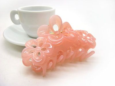 韩版头饰抓夹 摔玫瑰花盘发刘海夹发夹韩国饰品发抓-8132---B2-5-4