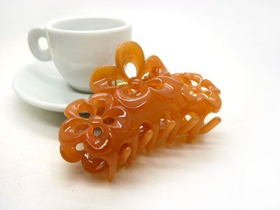 韩版头饰抓夹 摔玫瑰花盘发刘海夹发夹韩国饰品发抓-9406---B2-5-4