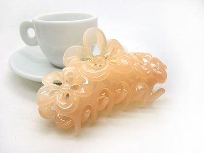 韩版头饰抓夹 摔玫瑰花盘发刘海夹发夹韩国饰品发抓-9406---B2-5-4