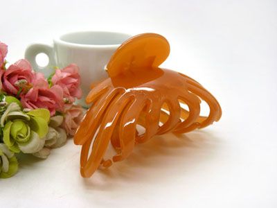 进口塑料大抓夹发饰大爪发夹多齿头夹马尾发夹发饰-8097-六C4-2-6