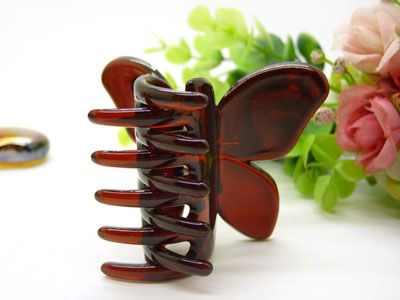 韩国蝴蝶女盘发卡子 韩版发抓 顶夹饰品批发-9182---B2-5-4