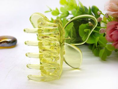 韩国蝴蝶女盘发卡子 韩版发抓 顶夹饰品批发-9182---B2-5-4