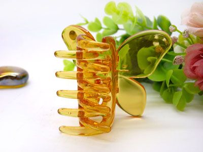 韩国蝴蝶女盘发卡子 韩版发抓 顶夹饰品批发-9182---B2-5-4