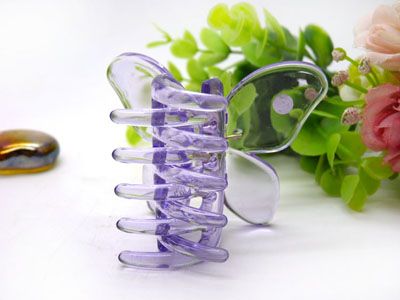 韩国蝴蝶女盘发卡子 韩版发抓 顶夹饰品批发-9182---B2-5-4