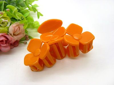 韩版头饰抓夹 摔玫瑰花盘发刘海夹发夹韩国饰品发抓-8181---B2-5-4