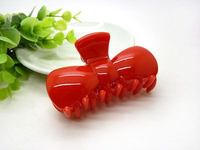 进口塑料大抓夹发饰大爪发夹多齿头夹马尾发夹发饰六C4-2-6