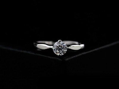 新款 钻石戒指女钻戒仿真戒子结婚指环女款八心八箭锆石-12号