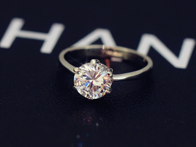 新款 钻石戒指女钻戒仿真戒子结婚指环女款八心八箭锆石-12号