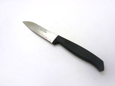 水果刀不锈钢厨房小刀带齿切面包刀柠檬刀 -水果西瓜刀A16-2-2