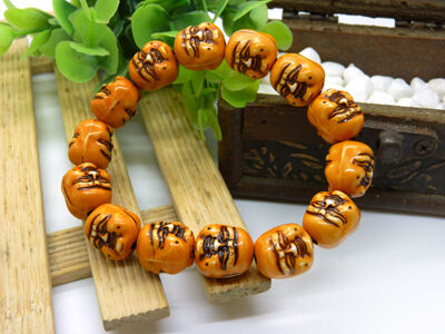 弥勒佛头手链手串佛珠佛串 招财辟邪转运男女 